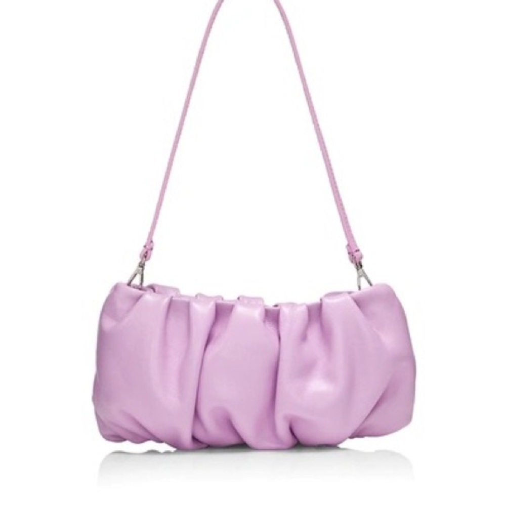 STAUD VERSATILE LAMB LEATHER CONVERTIBLE BAG CLUTCH